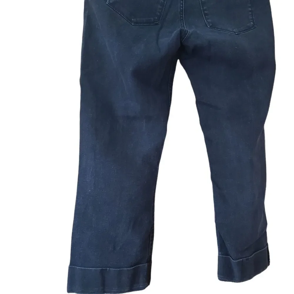 No Boundaries Stretch Denim Cropped Jeans 22" Inseam 5 Pocket - Picture 6 of 8